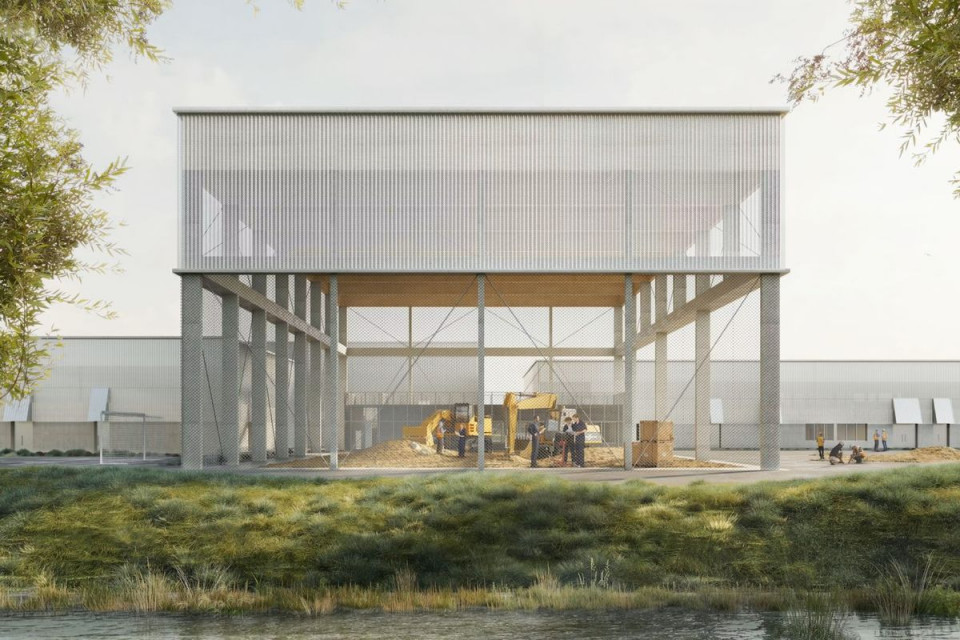 Neubau Bildungscampus Bau Geradstetten, Bild 4